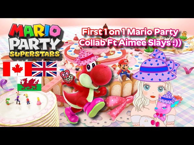 Mario Party Superstars Live Stream Online Matches Part 62 First 1 on 1 Superstars Collab Ft. Aimee!