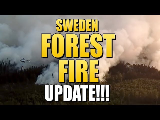 Update on the SWEDEN FOREST FIRE in Ljusdal, Sweden 2018