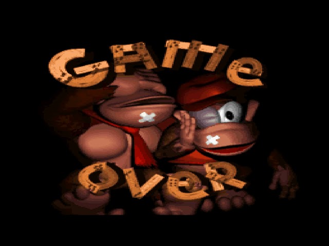 Donkey Kong Country! (SNES) - Game Over!