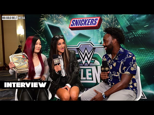 Damage CTRL (Dakota Kai & Iyo Sky) Interview | WWE WrestleMania 40