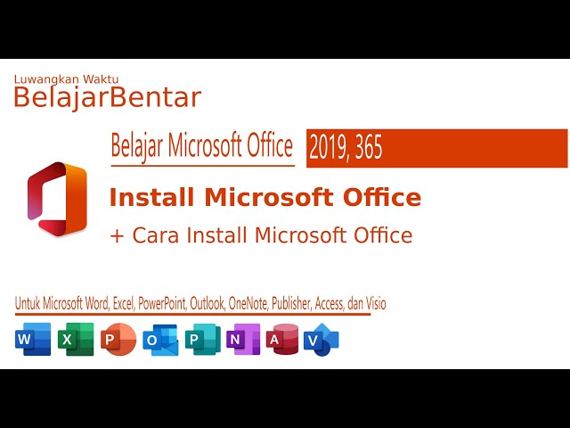 How to Install Microsoft Office 2019 on Windows 10. English