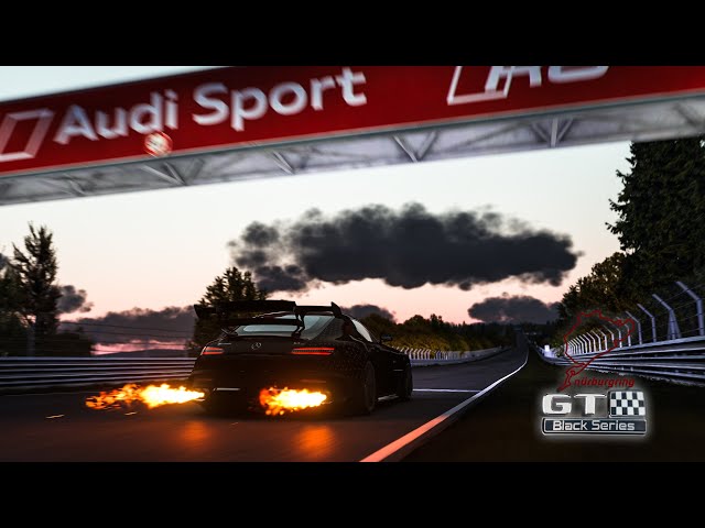 Mercedes-AMG GT Black Series | Nurburgring Nordschleife Lap | Pure 0.75 Day ➡️ Night | Assetto Corsa