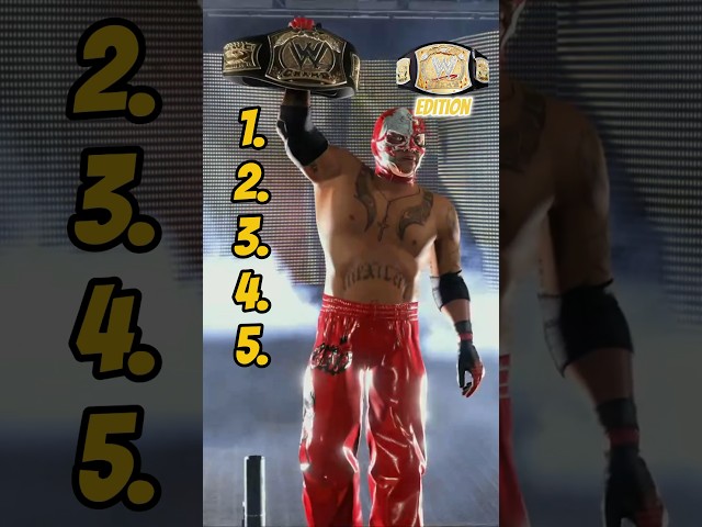 RANKING 5 Former WWE Champions in WWE 2K24! (Spinner Belt Edition)#wwe2k24 #shorts #ranking