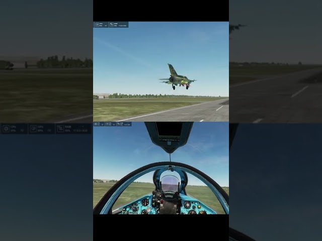 MiG21 Landing (Not Perfect) on DCS