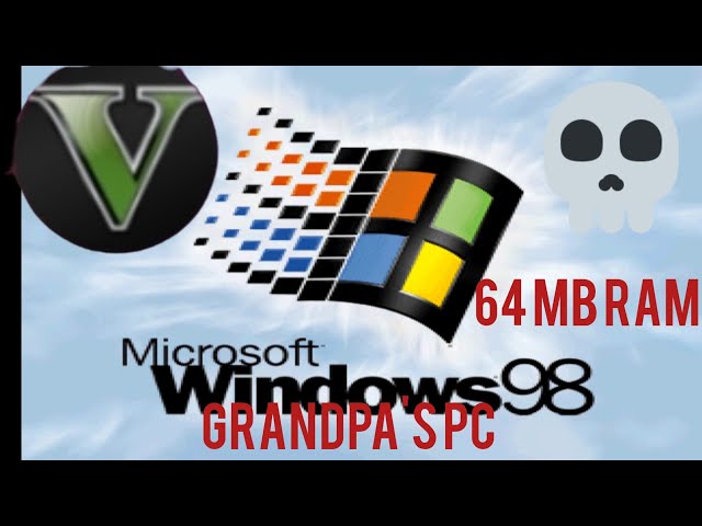 POV I play GTA V on windows 98 PC 💀