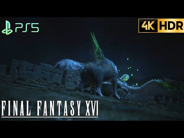 FINAL FANTASY 16 Torgol Saved Clive Scene 4K HDR | Final Fantasy XVI Clive Was Saved by Torgol Scene