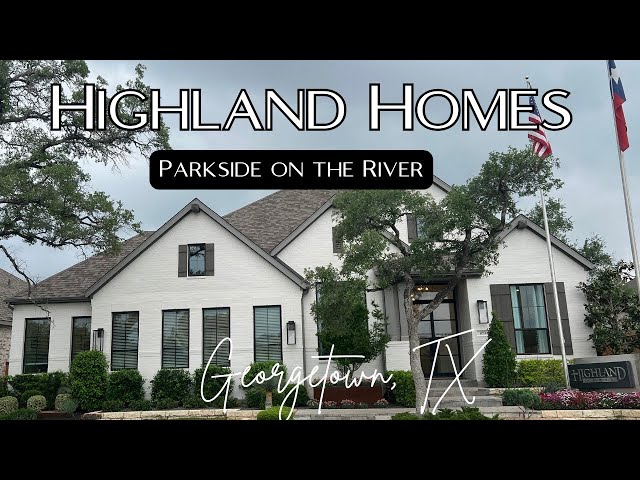 Highland Homes 216 Plan | 2,978SF | 4 Bed | Parkside On The River | Model Home Tour