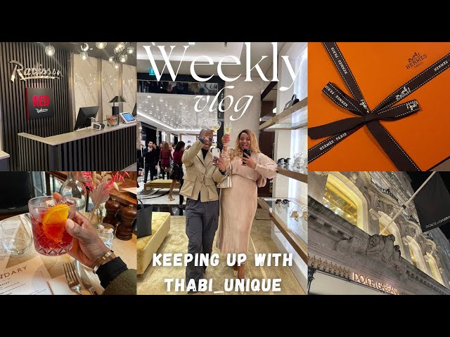 VLOG: Dolce & Gabbana Private Event | Hermès Unboxing | Work Conference | Lunch Dates & More…