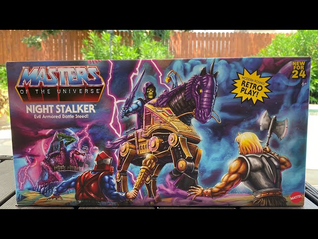 Masters of the Universe origins Night Stalker review!