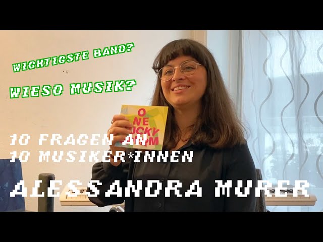 Fragen an 10 Musiker*innen | Alessandra Murer | Kultz