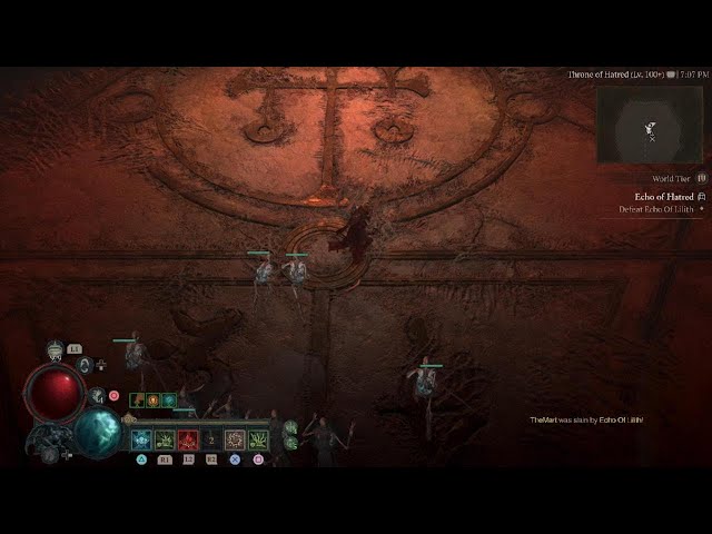 Diablo IV Echo Lilith Phase 2 FT