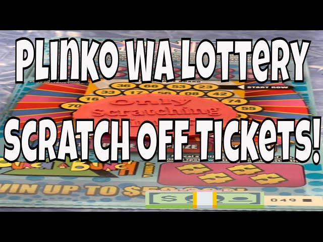 💰 Plinko WA Lottery Scratch Off Tickets