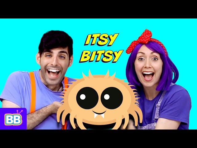Itsy Bitsy Spider (With Action) - Classic Nursery Rhymes With Bella & Beans