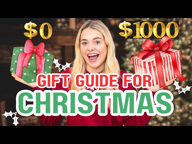 $0 to $1000 CHRISTMAS GIFT GUIDE! AD
