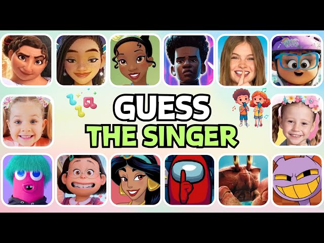 🎵 Guess The Meme And The Singer 🎤👨🏻 🎤 |  Salish Matter, Miles Morales, Diana, Mickey Mouse