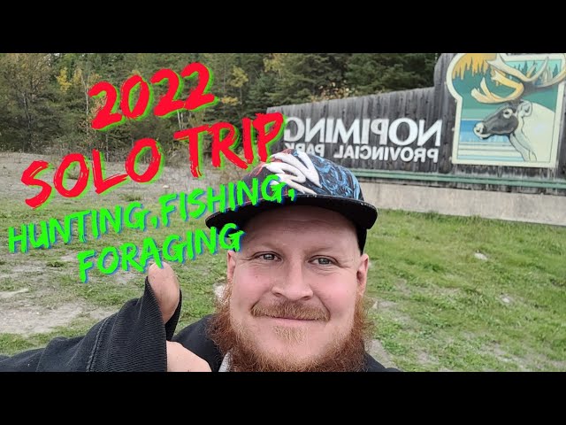 Epic Solo Nopiming trip! Hunting/fishing/foraging and camping trip!