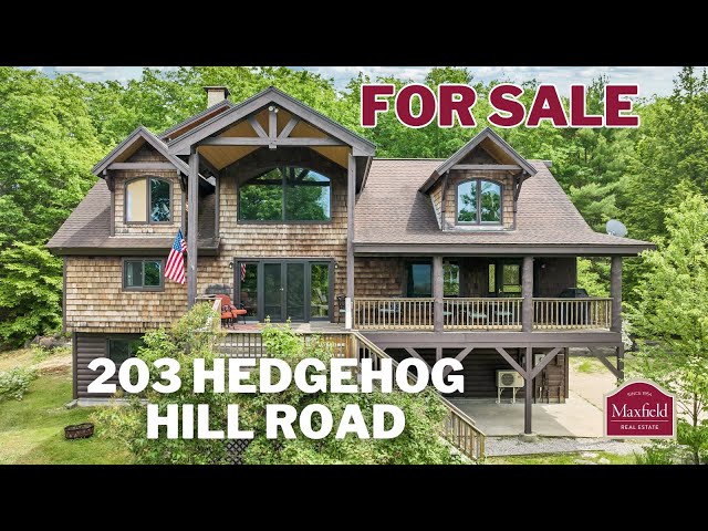 Log Home Mountain Retreat | 203 Hedgehog Hill Rd, Madison, NH 03875