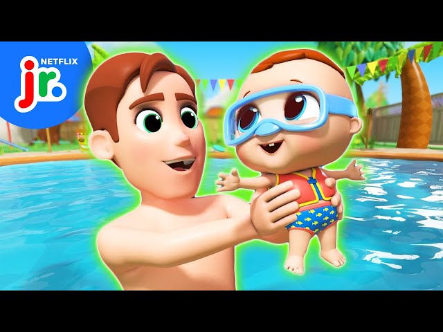 Sing and Swim with Baby John! 🐠 Little Angel | Netflix Jr
