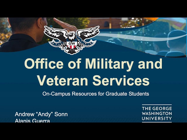 GW Office of Military and Veteran Services