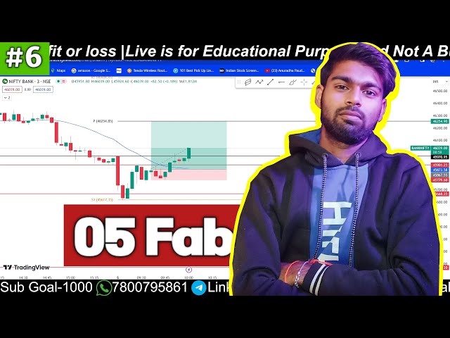 Day-6 05 Fab | 330 formula in Live Market | Trading Live || #tradingstrategy #tradingpsychology
