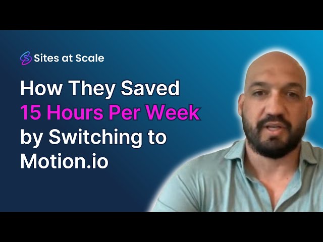 How Sites at Scale Transformed its Onboarding Process to Save 15 Hours of Work Each Week