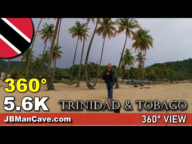MARACAS BEACH Trinidad and Tobago 360° VR 5.6K Caribbean JBManCave.com
