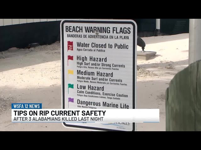 3 Alabamians killed by rip currents: Here’s how to stay safe