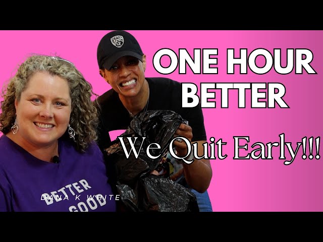 We Quit Decluttering! (And that was fine!) - Less Than One Hour Better