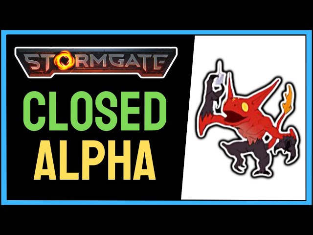Stormgate NEWS | Closed Alpha & Infernals