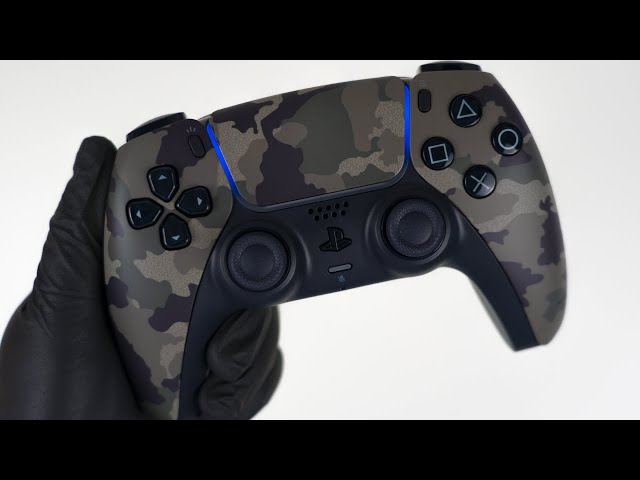 PS5 DualSense Controller Grey Camouflage Unboxing #Shorts