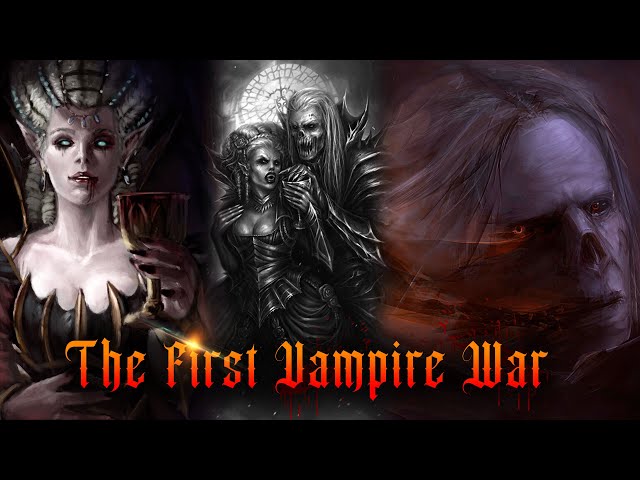 THE CREATION OF VAMPIRES Vlad Von Carstein and the First Vampire War Warhammer Fantasy Lore Overview