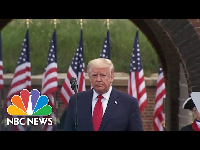 President Trump Defends Coronavirus Pandemic Response | NBC Nightly News