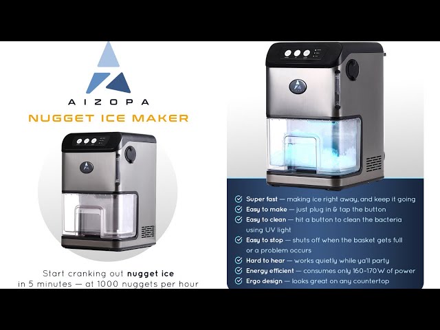 AIZOPA - World's Fastest Nugget Ice Maker