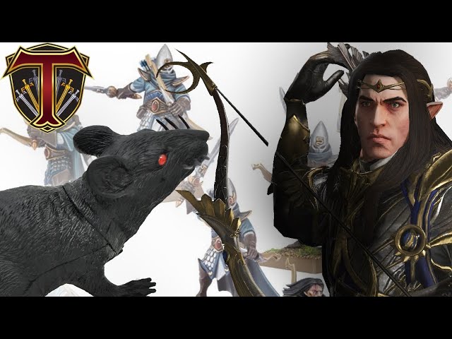 CONQUEST! Buffed Alith Anar | High Elves vs Skaven - Total War Warhammer 3