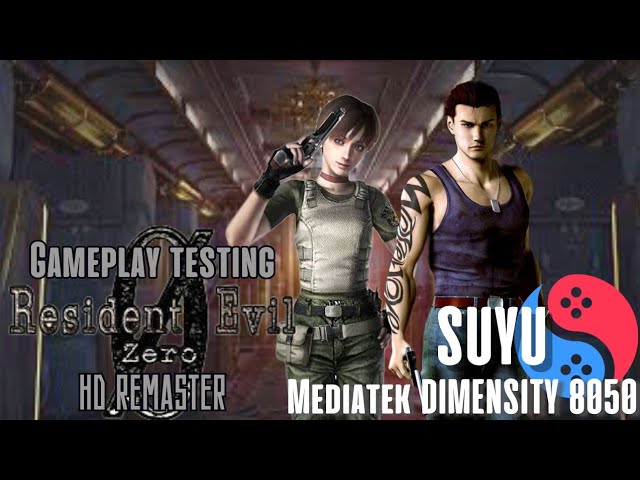 Resident Evil 0 HD Remaster (Suyu Emulator) Gameplay Testing - Mediatek Dimensity 8050 - GPU Mali