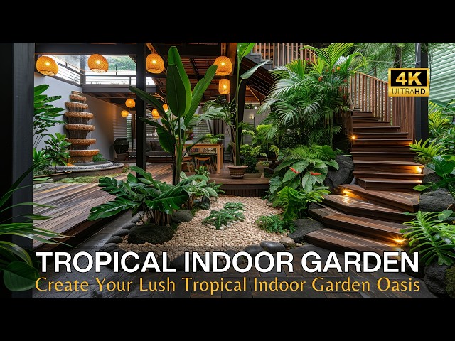 Transform Your Home: A Guide to Creating a Lush Tropical Indoor Garden Oasis