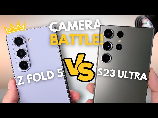 Z Fold 5 vs S23 Ultra - IT'S CLOSE