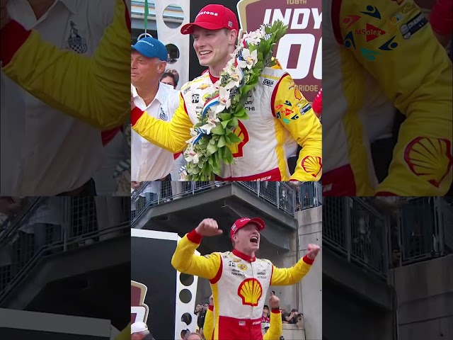 Reaction Josef Newgarden Winner Indy 500