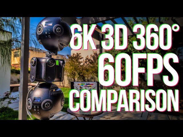 Insta360 Pro 2対Pro 1対Kandao Obsidian Sの3D 360° 60fps 6Kレビュー