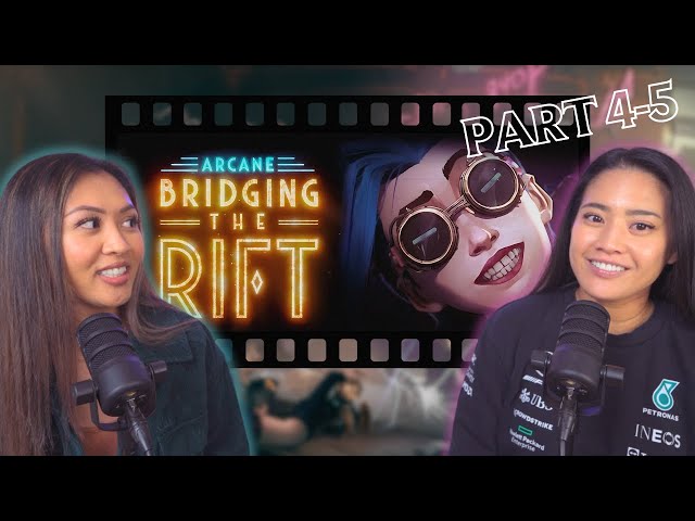 Our First Time Watching ARCANE'S "BRIDGING THE RIFT" (Part 4-5) 🎬 | Reaction & Review