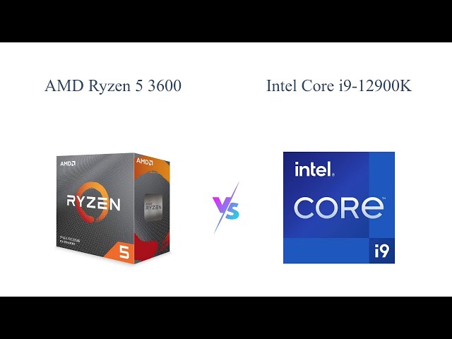 AMD Ryzen 5 3600 vs Intel Core i9-12900K 😱 - Comparison & Review