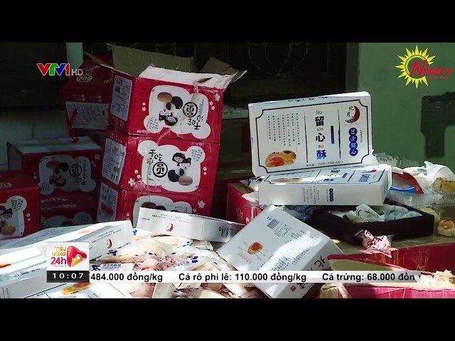 Thu giữ bánh trung thu số lượng lớn nhập lậu tại Hà Nội - NẮNG TV