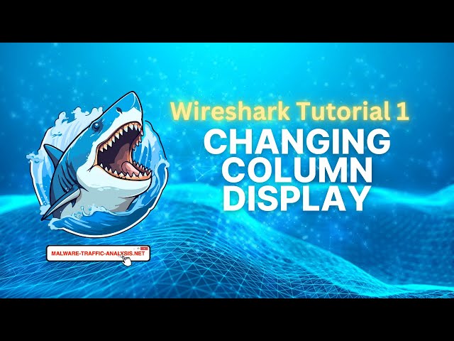 Wireshark Tutorial 1: Changing your Column Display (malware-traffic-analysis)