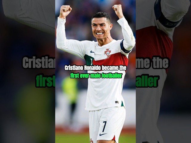 CR7 🐐 makes more incredible international 🌎 History 🏆 | #football #cristianoronaldo