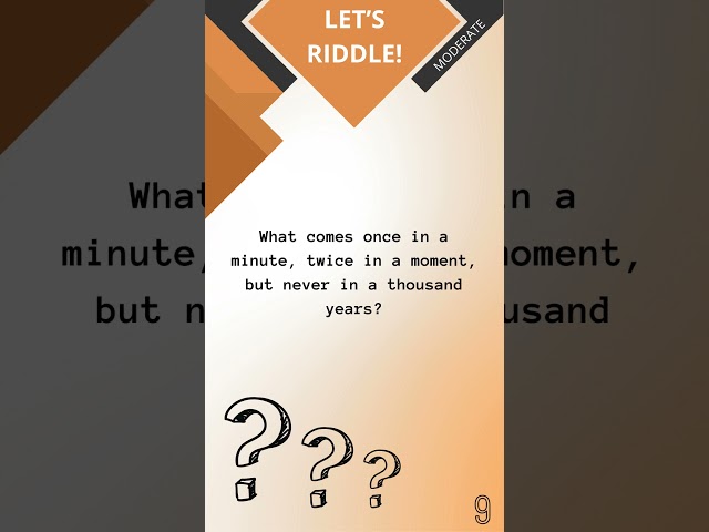 Can You Solve This Riddle?🧩 #riddle #quiz #viral