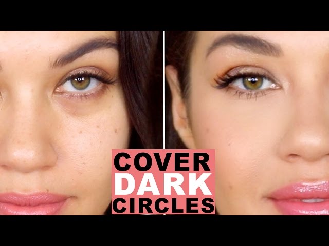 How To Cover Dark Circles and Bags Under Eyes | How to Color Correct | Eman