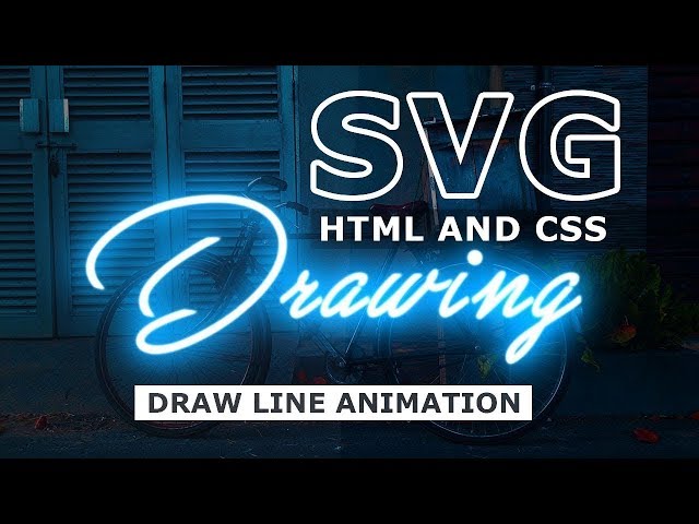 Online Tutorial for SVG Drawing Line Animation in CSS With Demo and Free Source Code Download