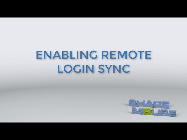 How to configure remote login on a Mac