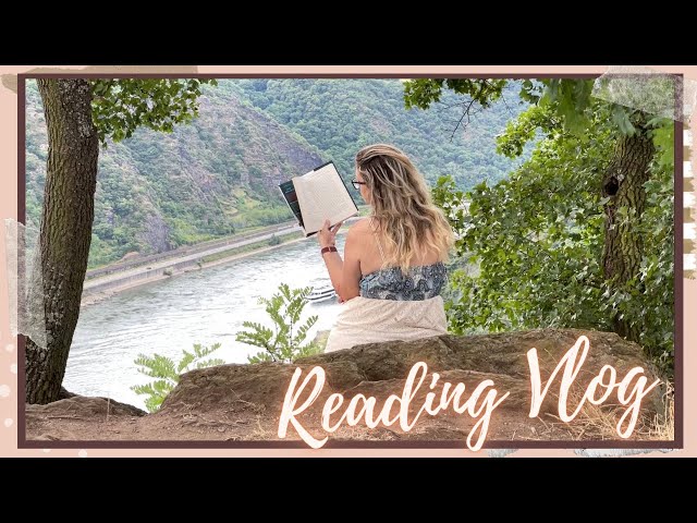 Once Upon a Bookclub Reading Vlog on the Loreley, Germany