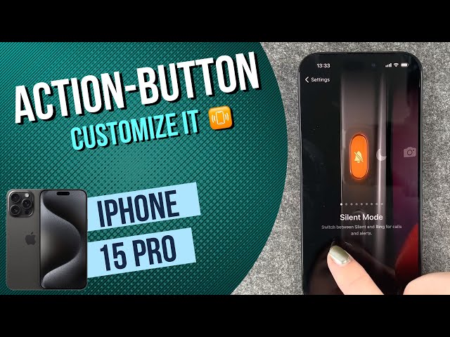 iPhone 15 Pro - How to customize the Action-Button • 📱 • 🖲️ • ☝🏻 • Tutorial